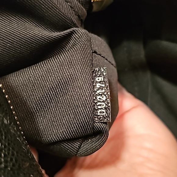 Authentic Louis Vuitton Ponthieu PM Empreinte Leather in Black - Picture 12 of 16